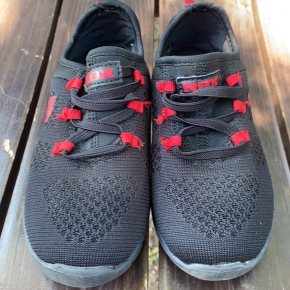Toddler RBX Black Red Shoes - Picture 2 of 4